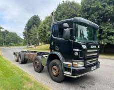 2008 Scania P400 8X4 Can and Chassis  